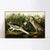 INVIN ART Framed Canvas Giclee Print Night Heron or Qua bird by John James Audubon Wall Art Living Room Home Office Decorations