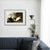 INVIN ART Metal Framed Canvas Giclee Print Eider Duck by John James Audubon Wall Art Living Room Home Office Decorations