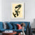 INVIN ART Metal Framed Canvas Giclee Print Mississippi Kite by John James Audubon Wall Art Living Room Home Office Decorations