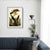 INVIN ART Metal Framed Canvas Giclee Print Stanley Hawk by John James Audubon Wall Art Living Room Home Office Decorations