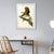 INVIN ART Metal Framed Canvas Giclee Print Series#047 by John James Audubon Wall Art Living Room Home Office Decorations