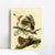 INVIN ART Framed Canvas Giclee Print Chuck will's Widow by John James Audubon Wall Art Living Room Home Office Decorations