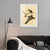 INVIN ART Metal Framed Canvas Giclee Print Passenger Pigeon by John James Audubon Wall Art Living Room Home Office Decorations