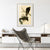 INVIN ART Metal Framed Canvas Giclee Print Black Warrior by John James Audubon Wall Art Living Room Home Office Decorations