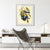 INVIN ART Metal Framed Canvas Giclee Print Florida Jay by John James Audubon Wall Art Living Room Home Office Decorations
