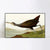 INVIN ART Framed Canvas Giclee Print Water Marsh Hen by John James Audubon Wall Art Living Room Home Office Decorations