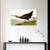 INVIN ART Framed Canvas Giclee Print Water Marsh Hen by John James Audubon Wall Art Living Room Home Office Decorations
