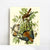 INVIN ART Framed Canvas Giclee Print Series#87 by John James Audubon Wall Art Living Room Home Office Decorations