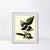 INVIN ART Metal Framed Canvas Giclee Print Series#96 by John James Audubon Wall Art Living Room Home Office Decorations