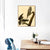 INVIN ART Framed Canvas Giclee Print Hawk Owl by John James Audubon Wall Art Living Room Home Office Decorations