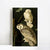INVIN ART Framed Canvas Giclee Print Snowy Owl by John James Audubon Wall Art Living Room Home Office Decorations