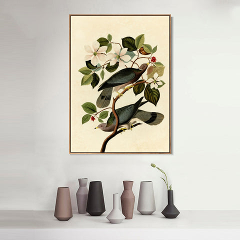 INVIN ART Framed Canvas Series#130 by John James Audubon Wall Art Living Room Home Office Decorations