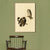 INVIN ART Framed Canvas Tengmalm's Owl by John James Audubon Wall Art Living Room Home Office Decorations