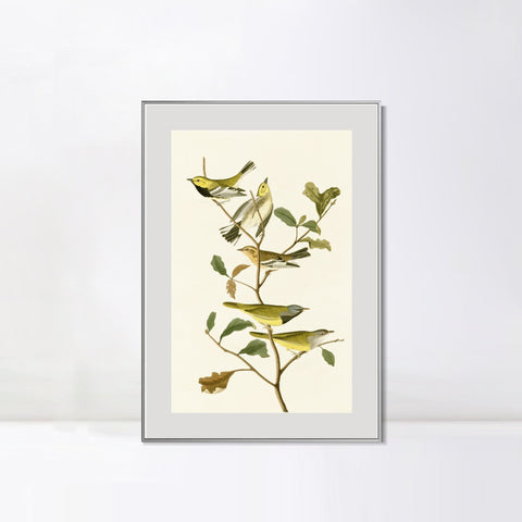 INVIN ART Metal Framed Canvas Series#144 by John James Audubon Wall Art Living Room Home Office Decorations