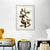 INVIN ART Metal Framed Canvas Series#145 by John James Audubon Wall Art Living Room Home Office Decorations