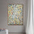INVIN ART Framed Canvas White Light by Jackson Pollock Giclee Print Artwork Wall Art Home Decor