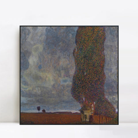 INVIN ART Framed Canvas Giclee Print Art Series#37 by Gustav Klimt Wall Art Living Room Home Office Decorations