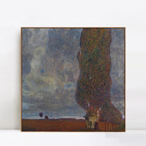 INVIN ART Framed Canvas Giclee Print Art Series#37 by Gustav Klimt Wall Art Living Room Home Office Decorations