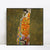 INVIN ART Framed Canvas Giclee Print Art Hope,II by Gustav Klimt Wall Art Living Room Home Office Decorations