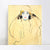 INVIN ART Framed Canvas Giclee Print Art Woman in Yellow by Gustav Klimt Wall Art Living Room Home Office Decorations