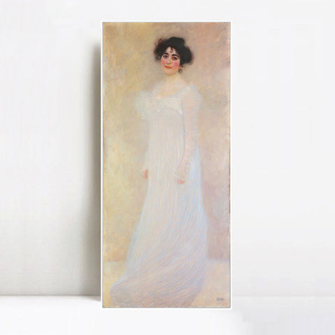 INVIN ART Framed Canvas Giclee Print Art Bildnis der Serena Lederer 1899 by Gustav Klimt Wall Art Living Room Home Office Decorations