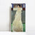 INVIN ART Framed Canvas Giclee Print Art Woman in White Dress#3 by Gustav Klimt Wall Art Living Room Home Office Decorations