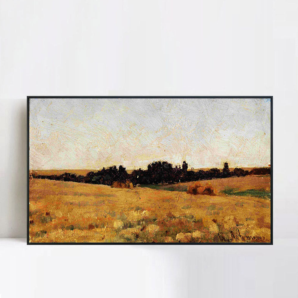 INVIN ART Framed Canvas Giclee Print Series#15 by Isaac Levitan Wall Art