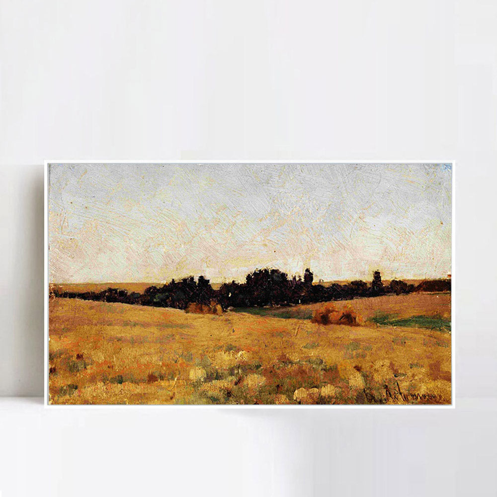 INVIN ART Framed Canvas Giclee Print Series#15 by Isaac Levitan Wall Art