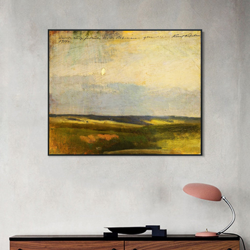 INVIN ART Framed Canvas Series#16 by Isaac Levitan Wall Art