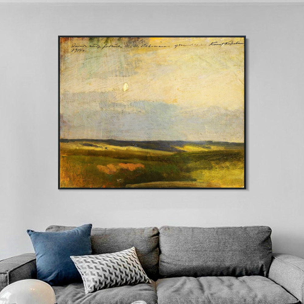 INVIN ART Framed Canvas Series#16 by Isaac Levitan Wall Art