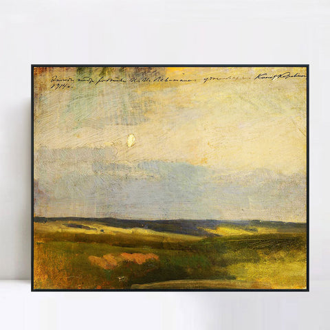 INVIN ART Framed Canvas Series#16 by Isaac Levitan Wall Art Living Room Home Office Decorations