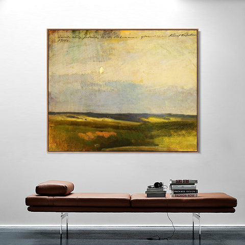 INVIN ART Framed Canvas Series#16 by Isaac Levitan Wall Art Living Room Home Office Decorations