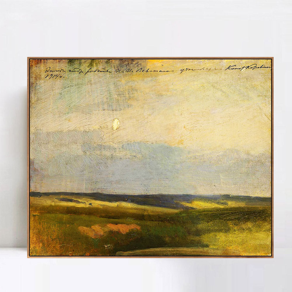 INVIN ART Framed Canvas Series#16 by Isaac Levitan Wall Art