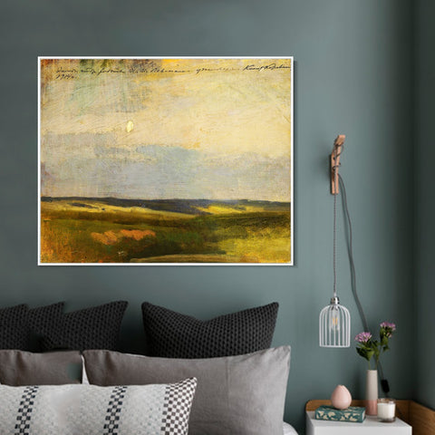 INVIN ART Framed Canvas Series#16 by Isaac Levitan Wall Art Living Room Home Office Decorations