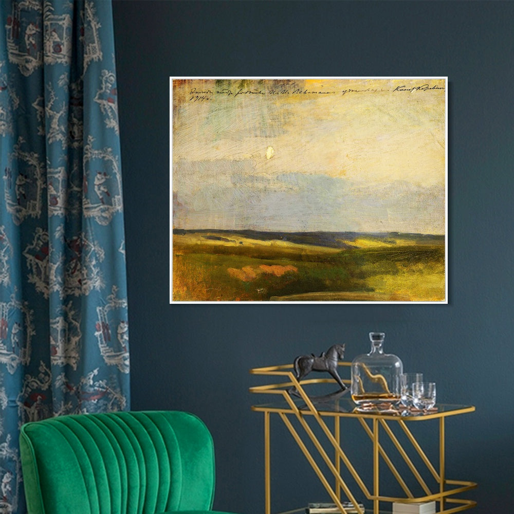 INVIN ART Framed Canvas Series#16 by Isaac Levitan Wall Art
