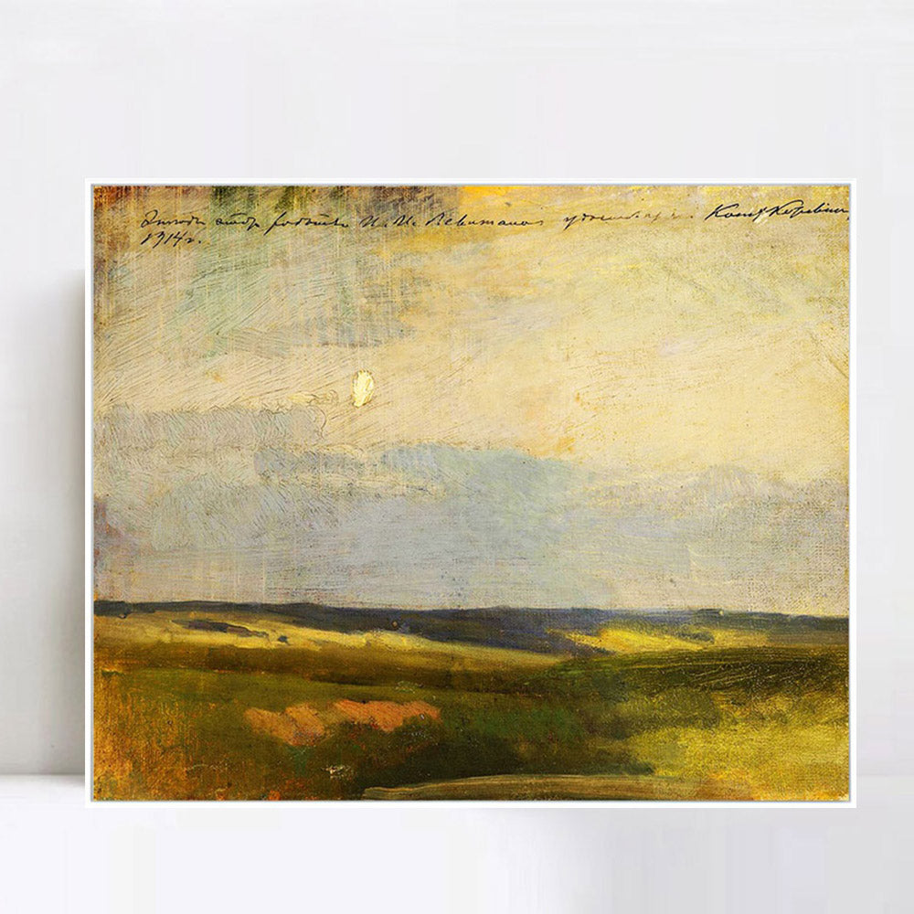INVIN ART Framed Canvas Series#16 by Isaac Levitan Wall Art