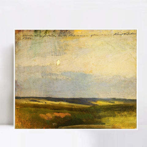 INVIN ART Framed Canvas Series#16 by Isaac Levitan Wall Art Living Room Home Office Decorations