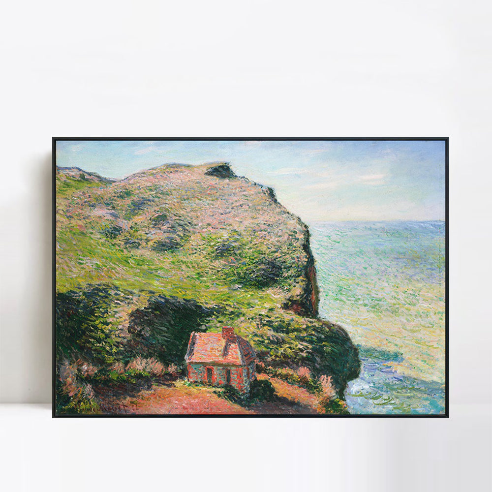 The Customs House,1882 by Claude Monet Wall Art