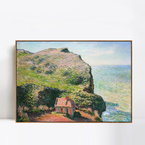 The Customs House,1882 by Claude Monet Wall Art