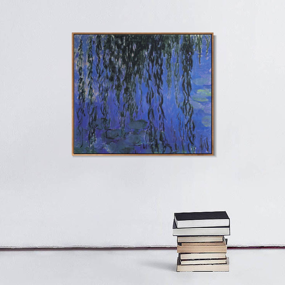 INVIN ART 100% Hand Painted Framed Canvas Fields of Tulip With The Rijnsburg Windmill, 1886 by Claude Monet,Famous Oil Paintings Reproduction Modern Artwork Wall Art