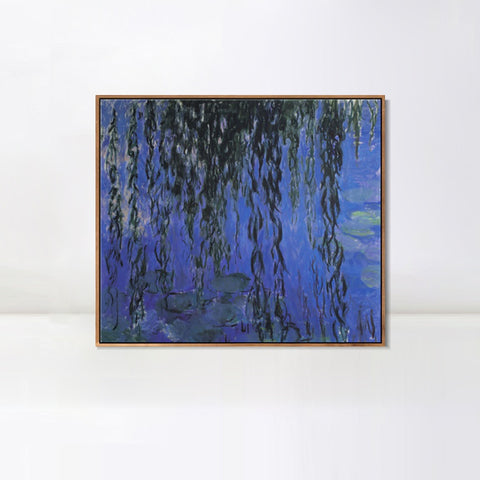 INVIN ART 100% Hand Painted Framed Canvas Fields of Tulip With The Rijnsburg Windmill, 1886 by Claude Monet,Famous Oil Paintings Reproduction Modern Artwork Wall Art