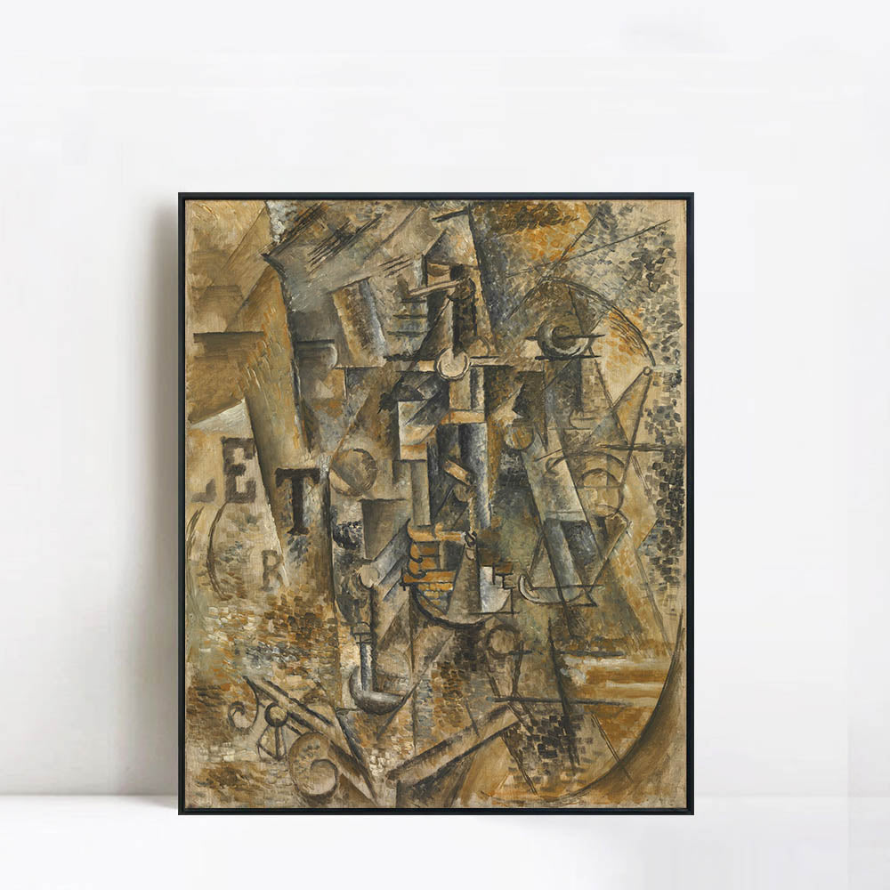 INVIN ART Framed Canvas Giclee Print Art Untitled by Pablo Picasso Wall Art Living Room Home Office Decorations