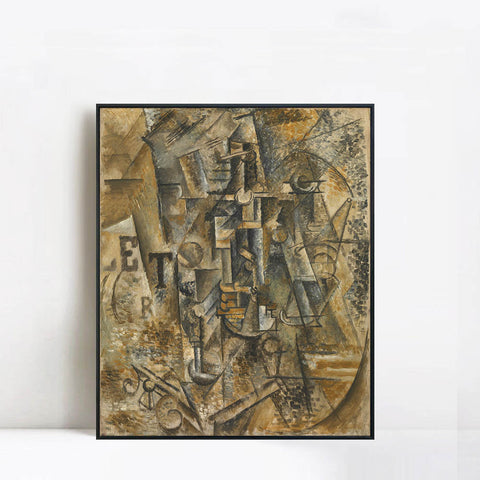 INVIN ART Framed Canvas Giclee Print Art Untitled by Pablo Picasso Wall Art Living Room Home Office Decorations