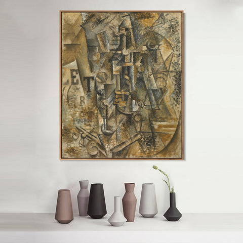 INVIN ART Framed Canvas Giclee Print Art Untitled by Pablo Picasso Wall Art Living Room Home Office Decorations