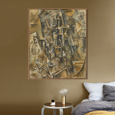 INVIN ART Framed Canvas Giclee Print Art Untitled by Pablo Picasso Wall Art Living Room Home Office Decorations