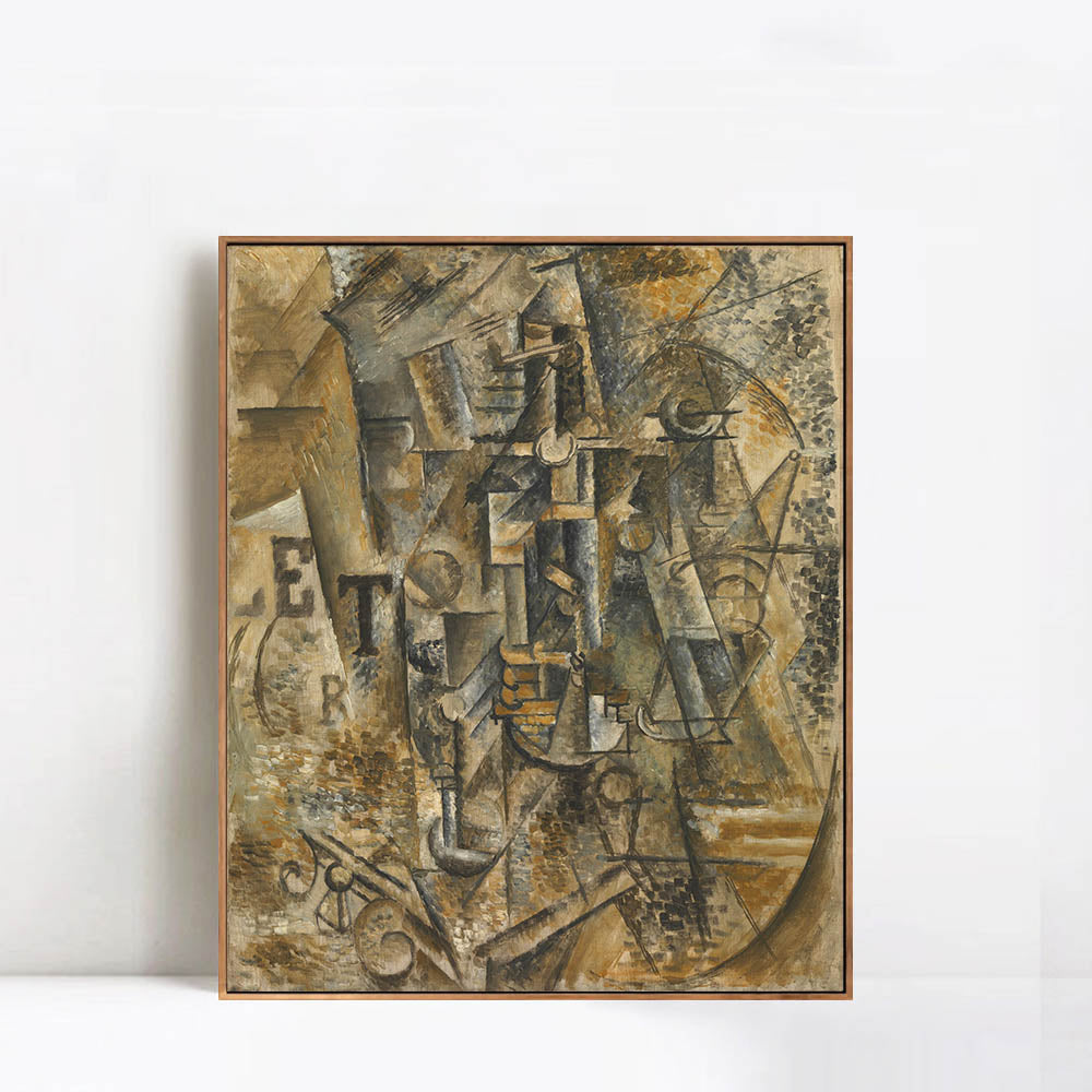 INVIN ART Framed Canvas Giclee Print Art Untitled by Pablo Picasso Wall Art Living Room Home Office Decorations