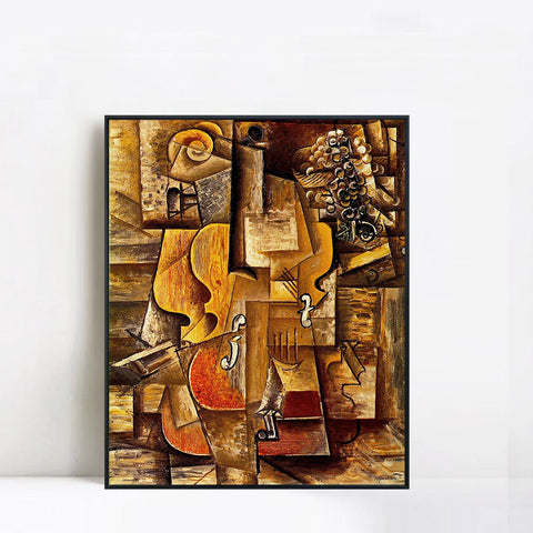 INVIN ART Framed Canvas Giclee Print Art 1904 Celestina by Pablo Picasso Wall Art Living Room Home Office Decorations