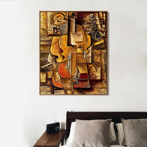 INVIN ART Framed Canvas Giclee Print Art 1904 Celestina by Pablo Picasso Wall Art Living Room Home Office Decorations