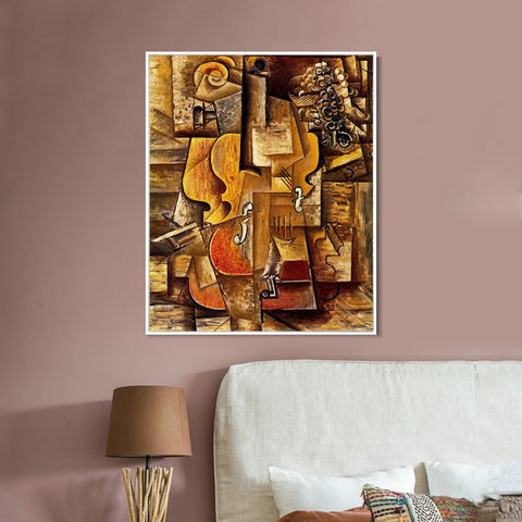 INVIN ART Framed Canvas Giclee Print Art 1904 Celestina by Pablo Picasso Wall Art Living Room Home Office Decorations