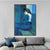 INVIN ART Framed Canvas Giclee Print Art 1901 Femme de Saint-Lazare par clair de lune by Pablo Picasso Wall Art Living Room Home Office Decorations